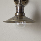 Najja Brass Wall Light - Antique Brass