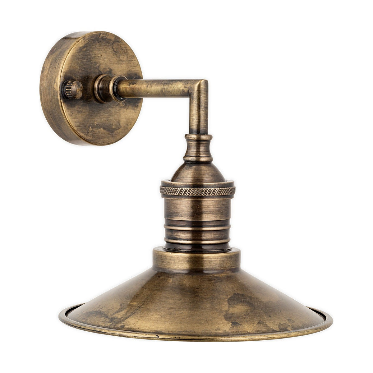 Najja Brass Wall Light - Antique Brass