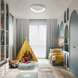 Niseko Triangular LED Flush Ceiling Light 3000K 48W - White