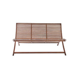 Odee Iron Slat Garden Bench