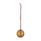 Oko Small Giant Glass Bauble - Matt Gold