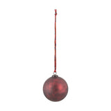 Oko Large Giant Glass Bauble - Matt Bordeaux
