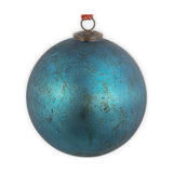 Oko Small Giant Glass Bauble - Matt Teal