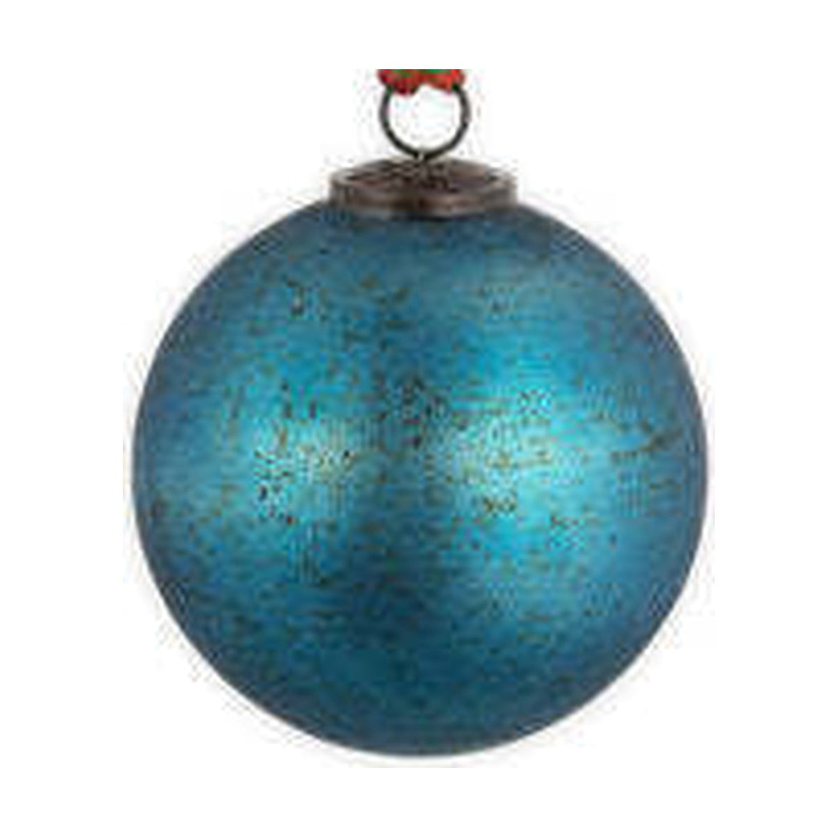 Oko Large Giant Glass Bauble - Matt Teal