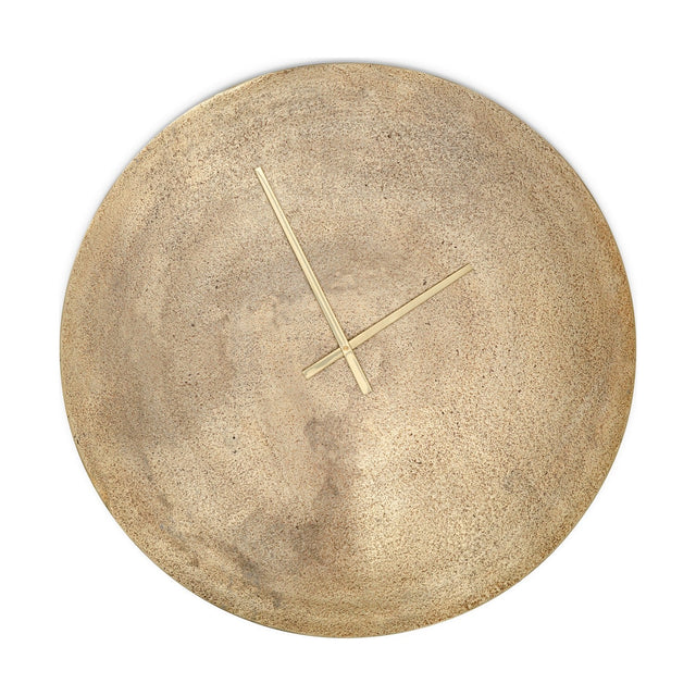 Okota Large Wall Clock - Antique Brass