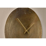 Okota Large Wall Clock - Antique Brass