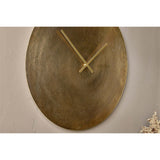 Okota Large Wall Clock - Antique Brass