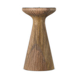 Omari Large Mango Wood Candlestick - Natural