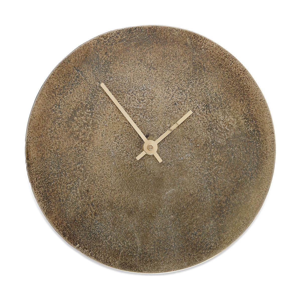 Okota Small Wall Clock - Antique Brass