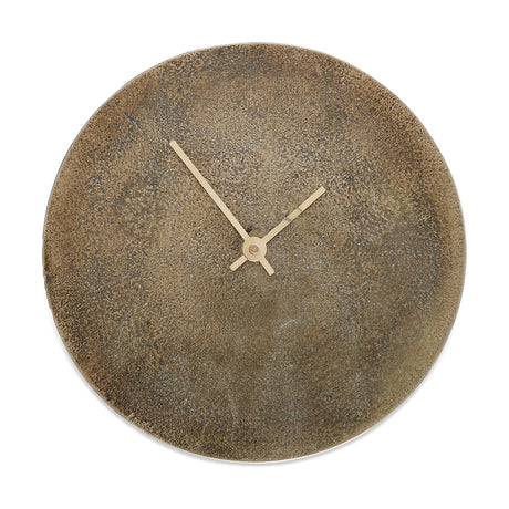 Okota Small Wall Clock - Antique Brass
