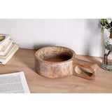Okara Reclaimed Wood Storage Pot - Natural