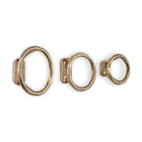Olani Bathroom Hooks - Antique Brass - Set of 3