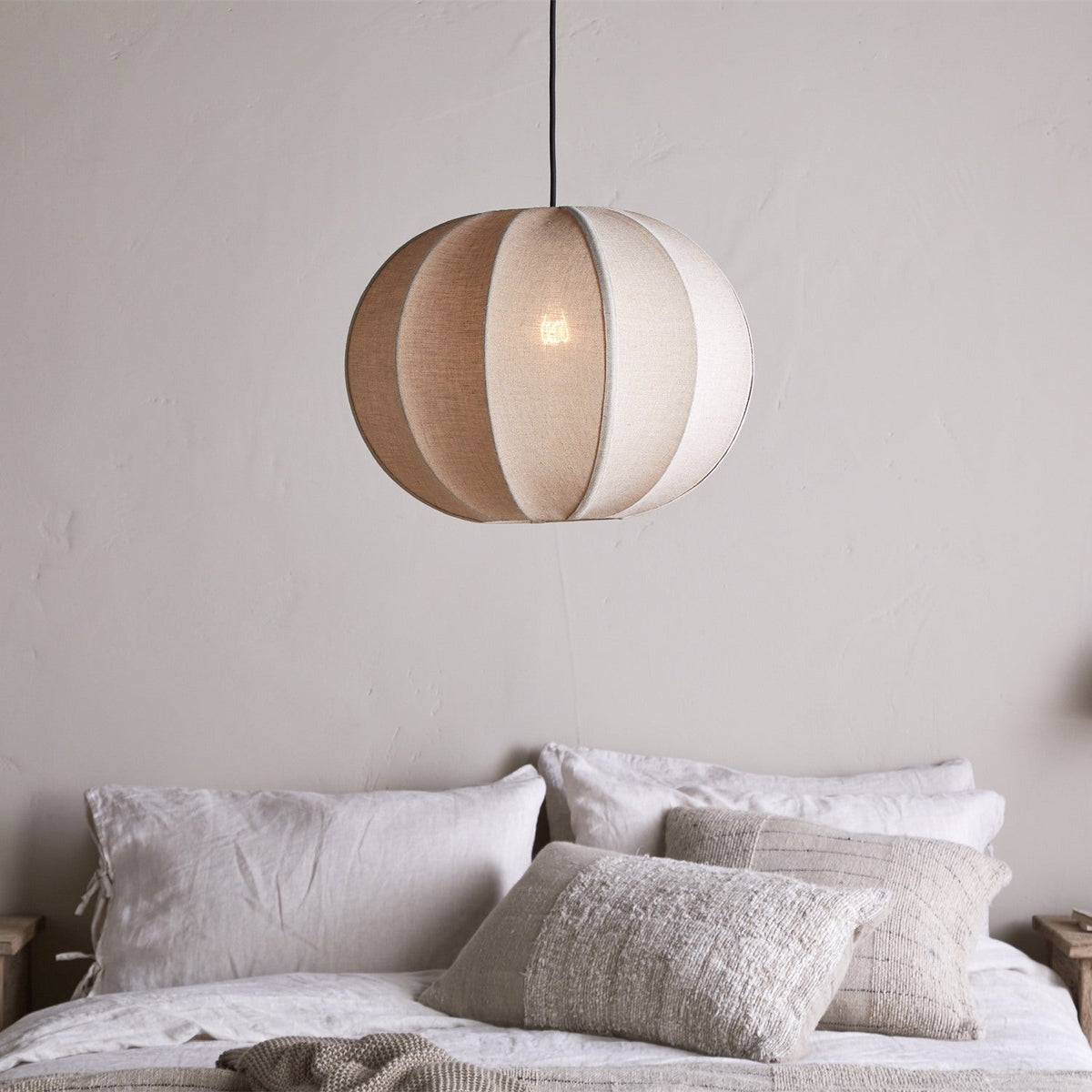 Orisa Linen Lampshade - Off White