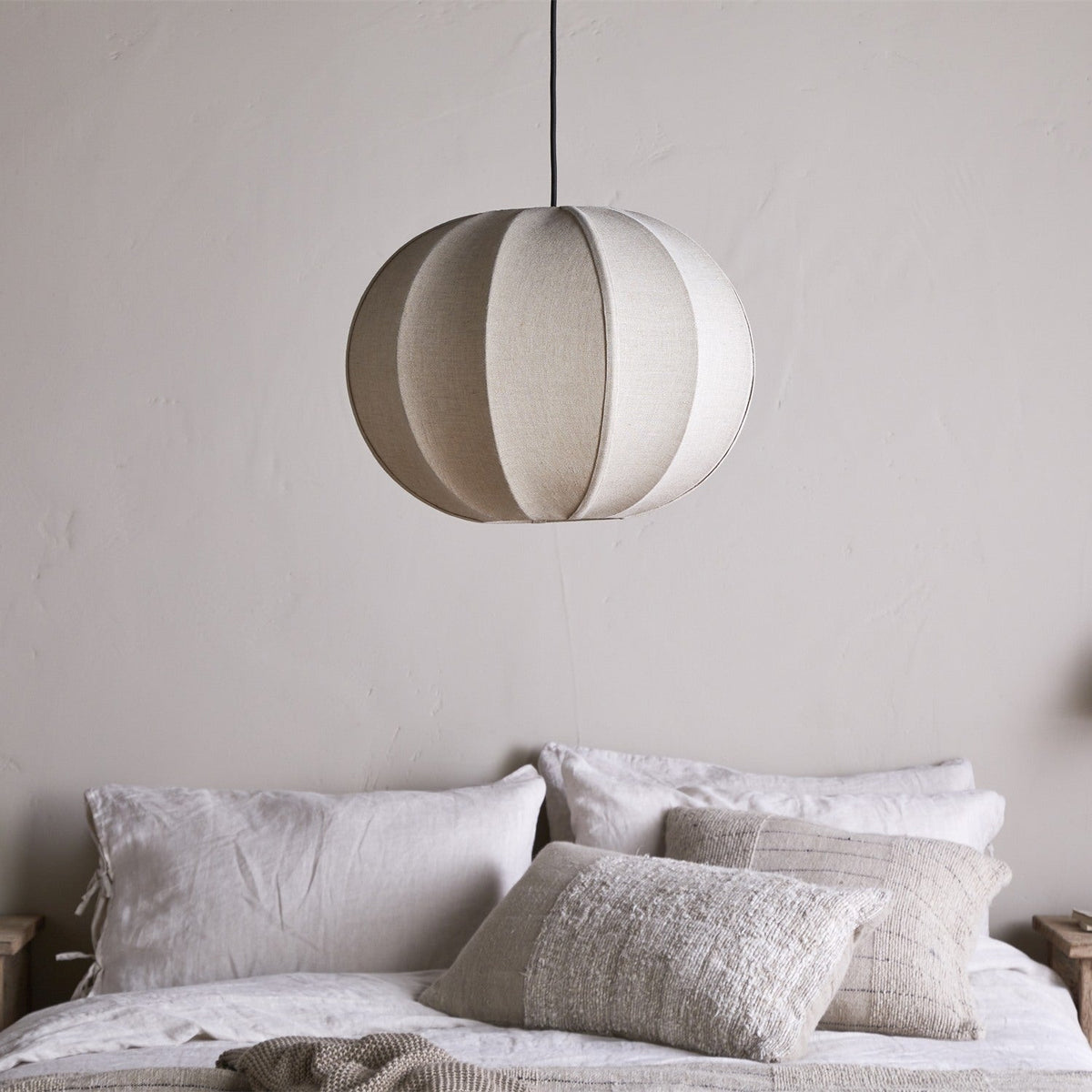 Orisa Linen Lampshade - Off White
