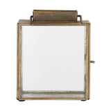Obi Large Mini Table Lantern - Antique Brass