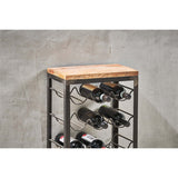 Obra Small Industrial Wine Rack - Natural