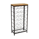 Obra Large Industrial Wine Rack - Natural