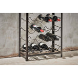 Obra Large Industrial Wine Rack - Natural