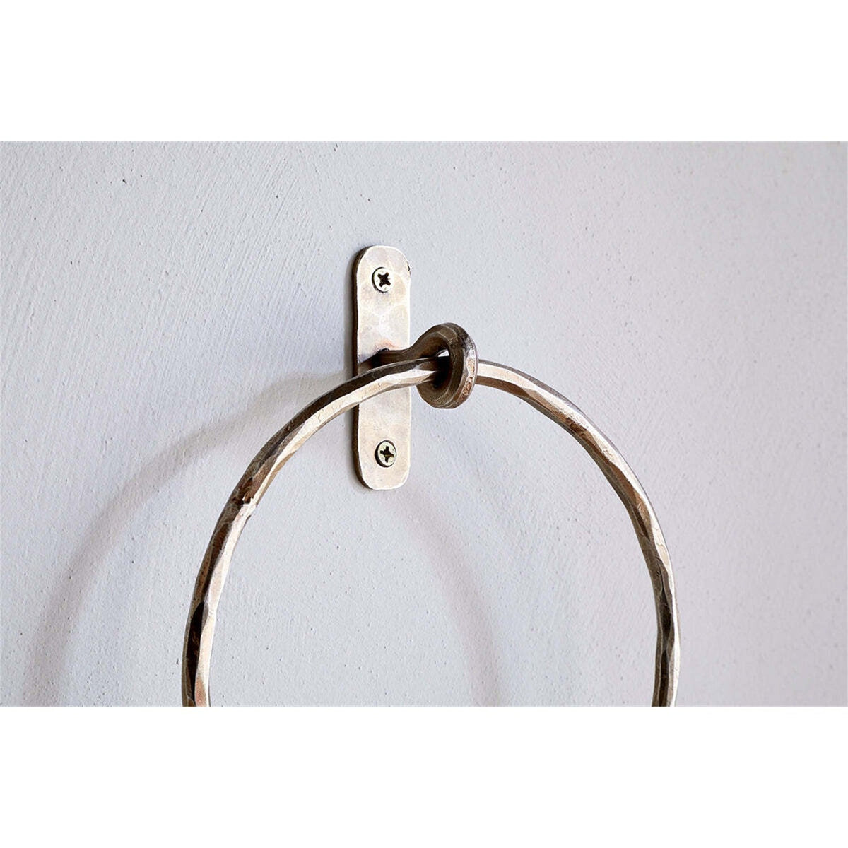 Olani Towel Ring - Antique Brass