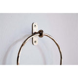 Olani Towel Ring - Antique Brass