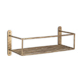 Olani Bathroom Shelf - Antique Brass