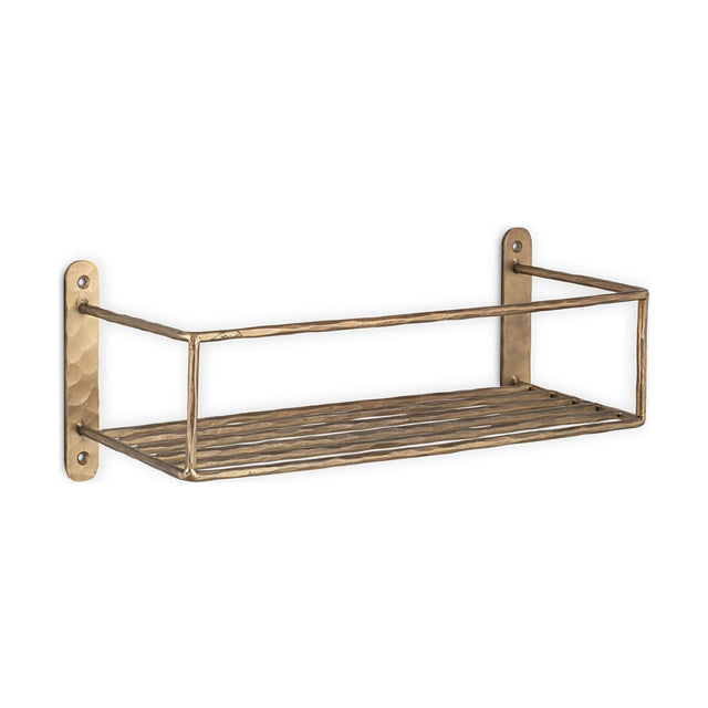 Olani Bathroom Shelf - Antique Brass