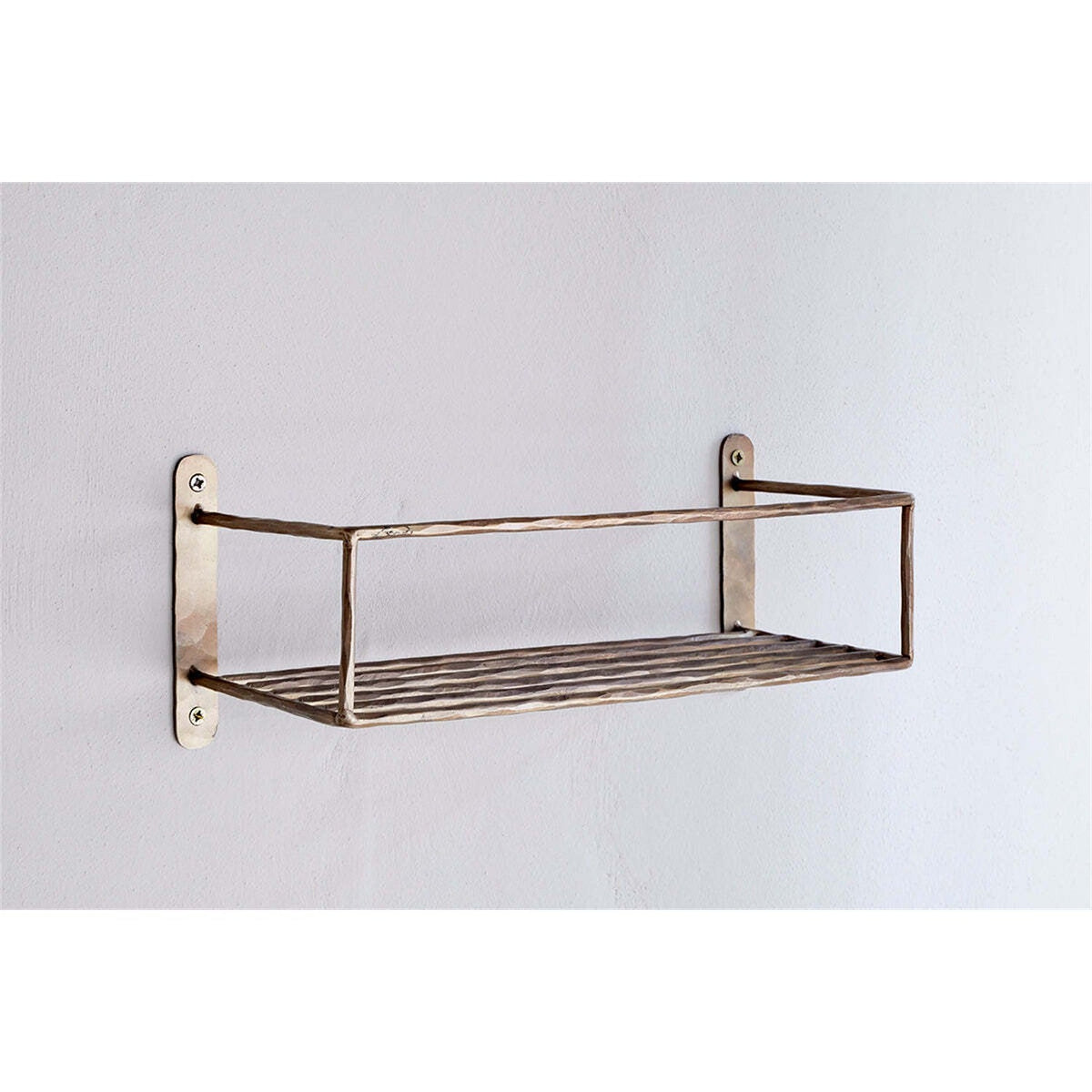 Olani Bathroom Shelf - Antique Brass