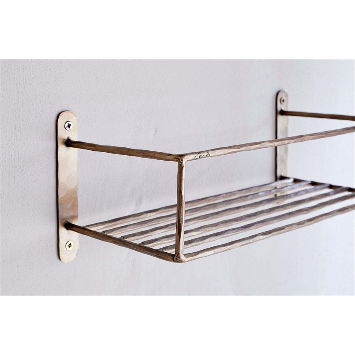 Olani Bathroom Shelf - Antique Brass