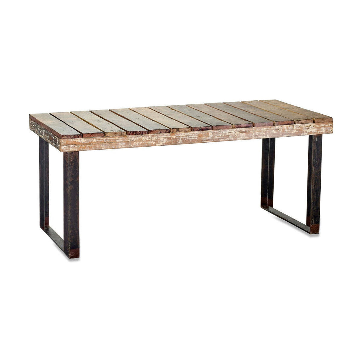 Oso Large Reclaimed Wood Garden Table - Natural