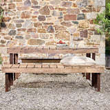 Oso Large Reclaimed Wood Garden Table - Natural