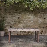Oso Large Reclaimed Wood Garden Table - Natural