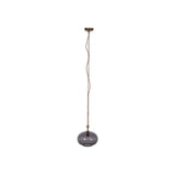 Otoro Small Round Recycled Glass Pendant Light - Smoke