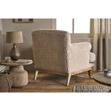 Otas Teddy Cotton Armchair - Off White