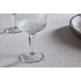 Otuba Ribbed Wine Glasses - Clear - Set of 4