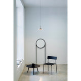 Orion 25cm 1 Light LED Pendant Light 8W 3000K - Black & Antique Brass