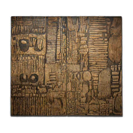 Tribal Echo Wall Large Wall Art - 2 Piece 3D Textured Set - image 1