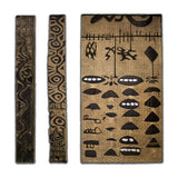 Ubuntu Weave Large Wall Art - 3 Piece 3D Textured Set - image 1