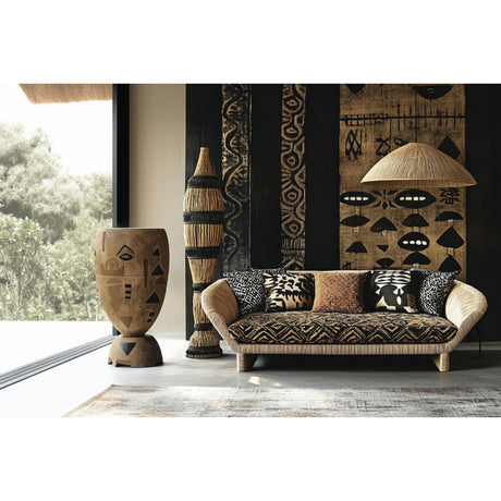 Ubuntu Weave Large Wall Art - 3 Piece 3D Textured Set - image 2