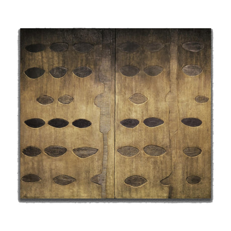 Echo of Tribes Large Wall Art - 2 Piece 3D Textured Set - image 1