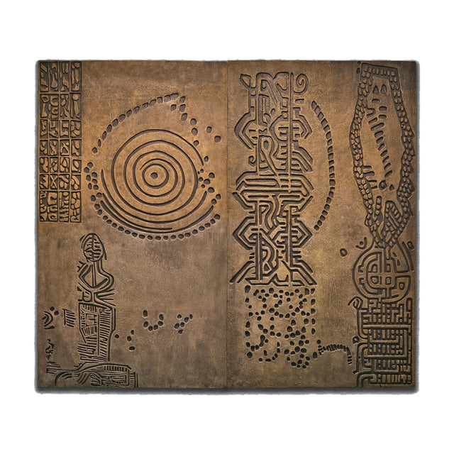 Origins Wall Large Wall Art - 2 Piece 3D Textured Set - image 1