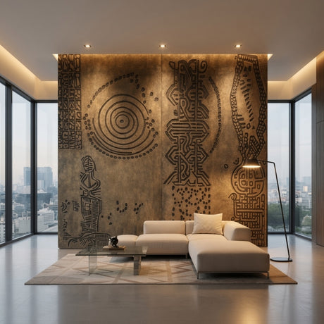 Origins Wall Large Wall Art - 2 Piece 3D Textured Set - image 2