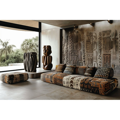 Voices in Pattern Large Wall Art - 2 Piece 3D Textured Set - image 4