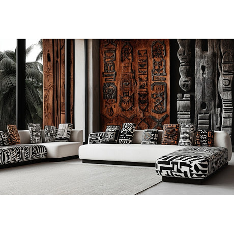 Pillars of Ancestry Large Wall Art - 5 Piece 3D Textured Set - image 2