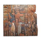 Amani Wall Large Wall Art - 3 Piece 3D Textured Set - image 1