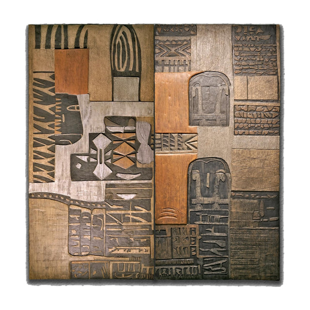 Shadows of Tradition Large Wall Art - 2 Piece 3D Textured Set - image 1