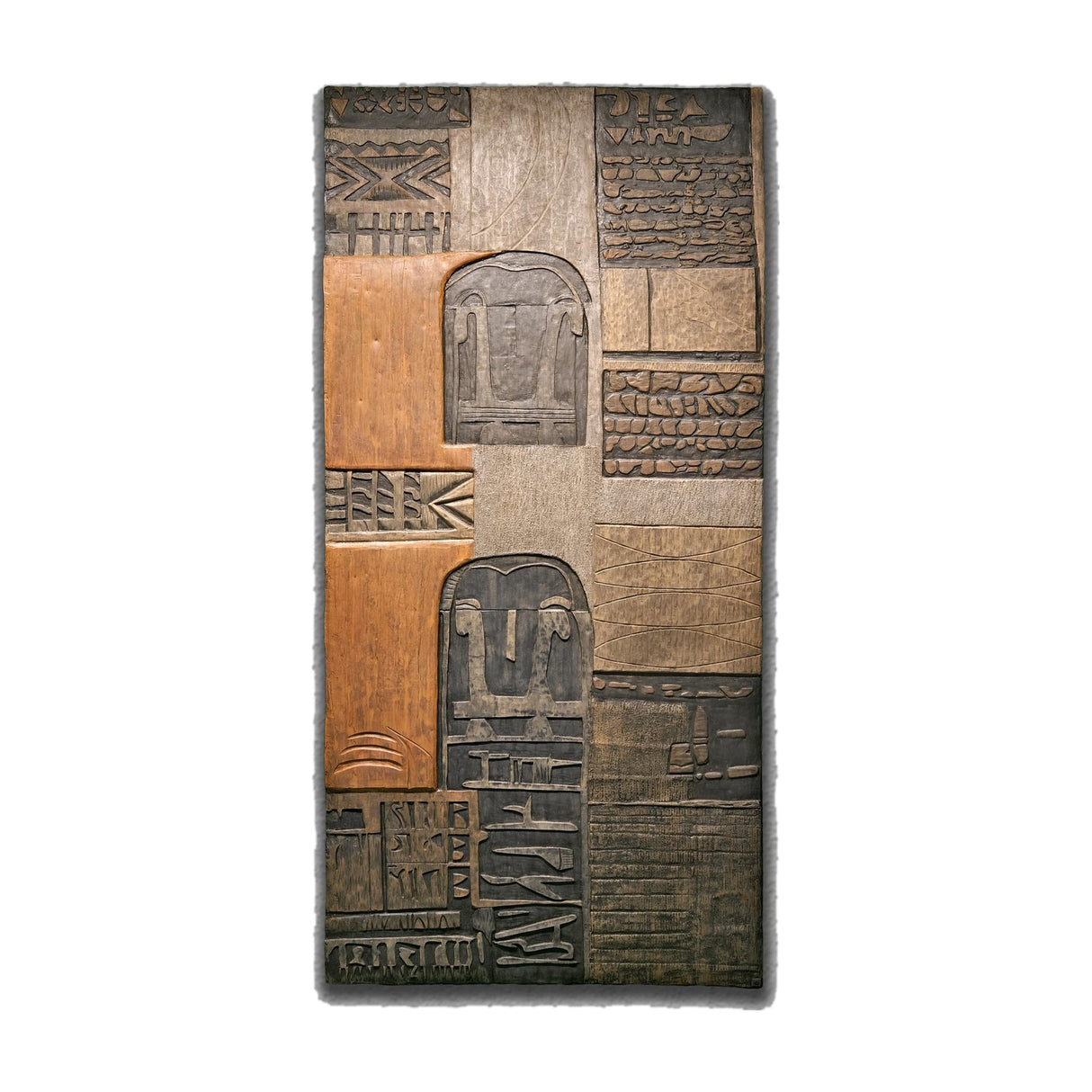 Shadows of Tradition Large Wall Art - 2 Piece 3D Textured Set - image 3