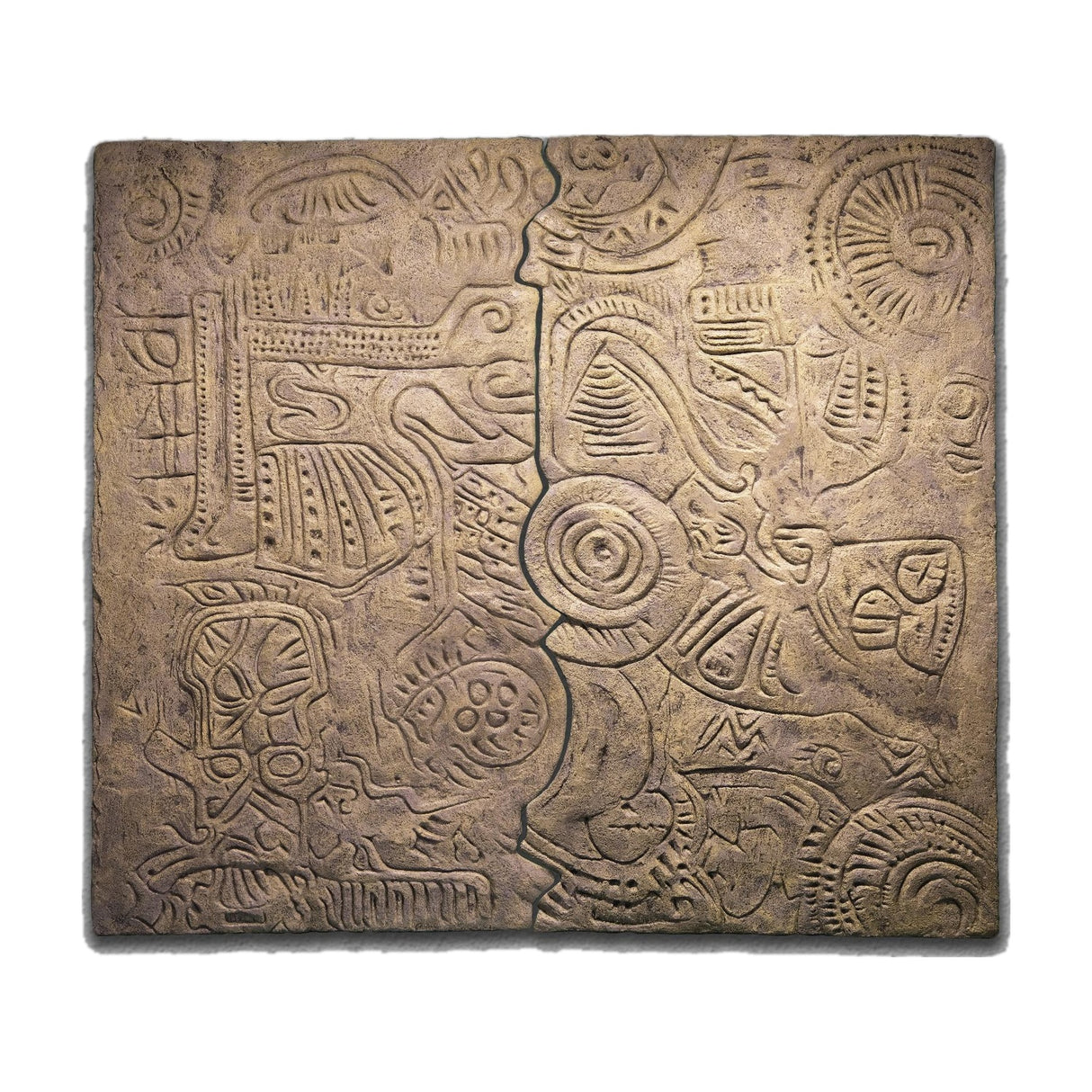 Voices in Relief Large Wall Art - 2 Piece 3D Textured Set - image 1