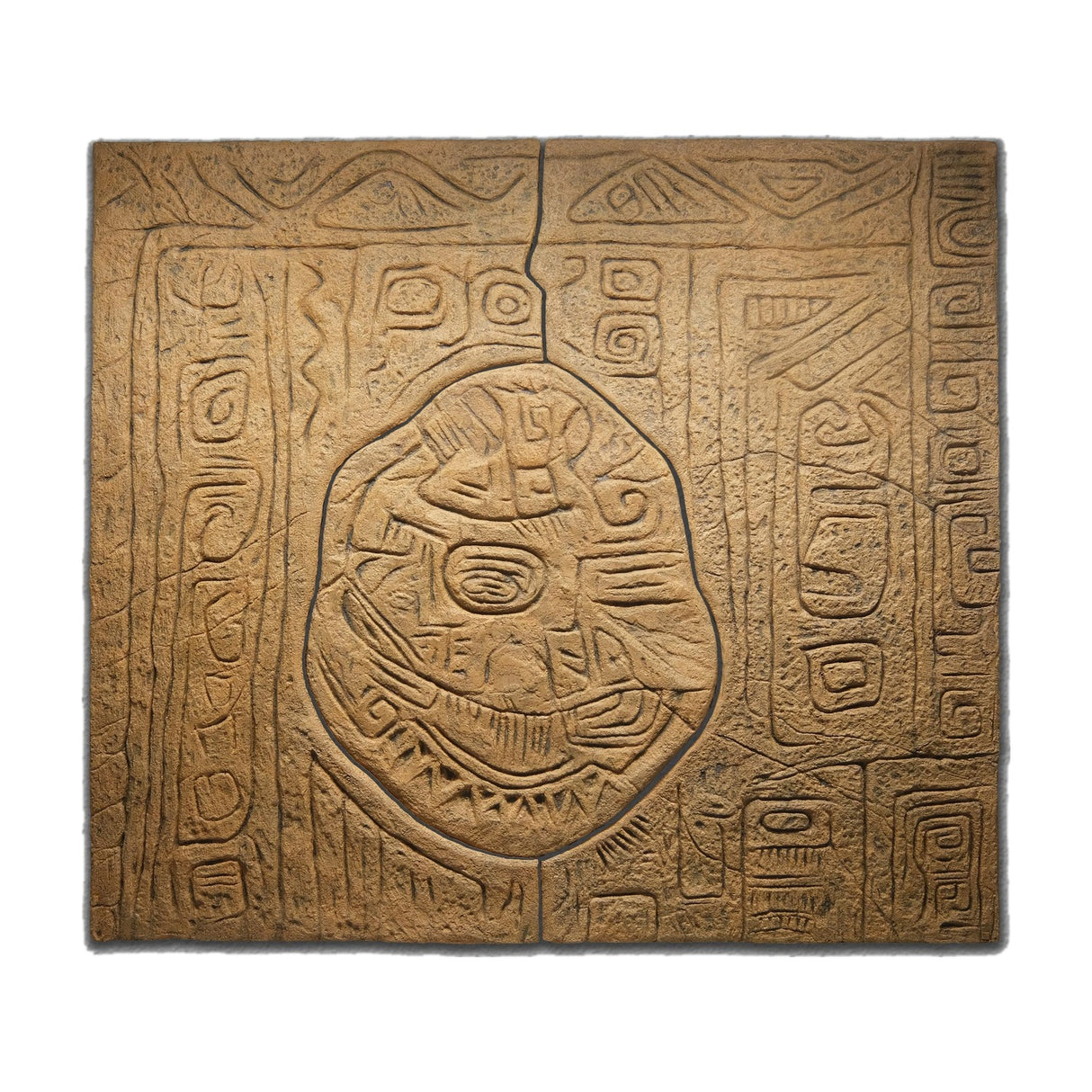Oracle of Stone Large Wall Art - 3 Piece 3D Textured Set - image 1