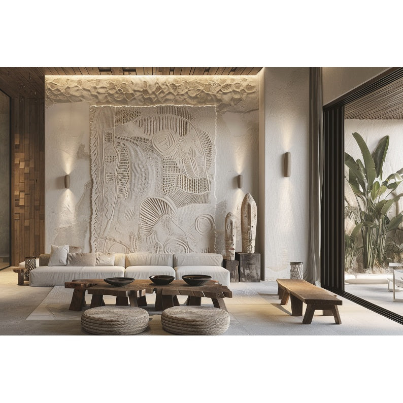 Whispers of the Dune Large Wall Art - 2 Piece 3D Textured Set - image 2