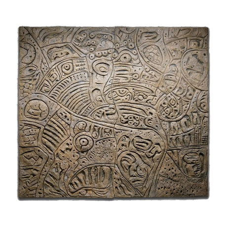 Origins of the Tribe Large Wall Art - 2 Piece 3D Textured Set - image 1